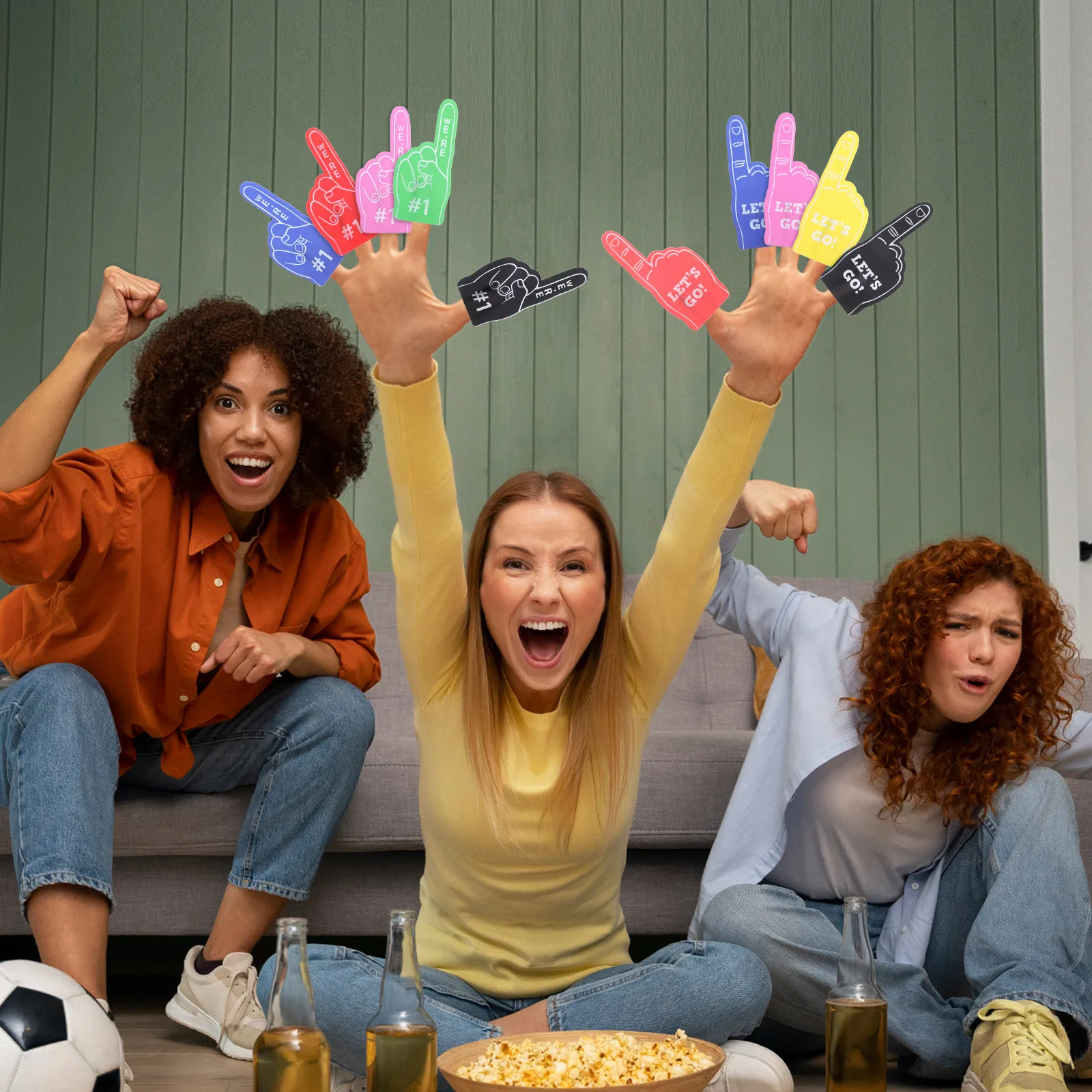 24 Pcs ��ǰ �հ��� �尩 ���� �׸� 4 ���� 4 ��ũ EVA 6x13cm ������ �̺�Ʈ ��Ƽ ��ǰ ġ�� ���� ��ǰ