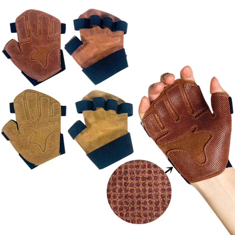Gants D'Escalade Intra-FIT Cuir Synthétique Anti-Abrasion - Alpinisme Et Sports Plein Air