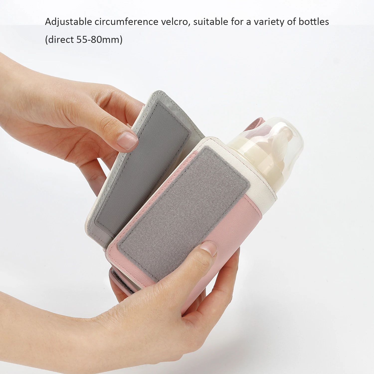 3 Temperature Adjustable Portable Baby Bottle Warmer, Portable Car Travel Bottle Warmer USB Milk Heat Keeper Baby Bottle Warmer 3