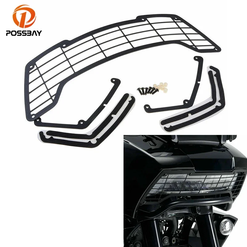 

For Harley Davidson Pan America Adventure ADV 1250 Special RA1250 RA1250S 2021 Motorcycle Headlight Grille Guard Cover Protector