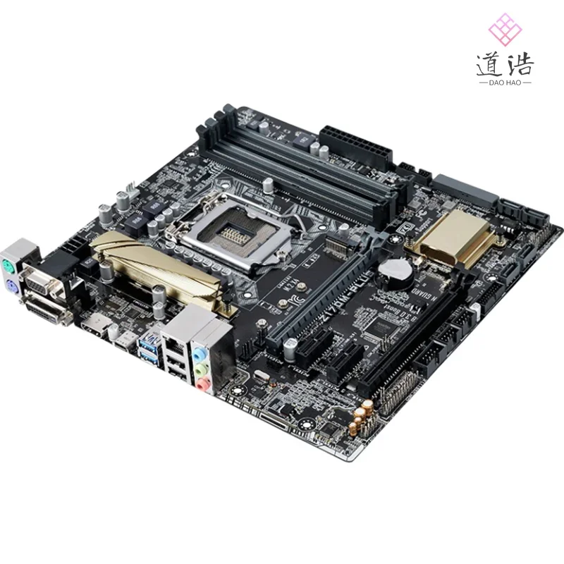 Z170 Motherboard For Z170M-PLUS 64GB HDMI PCI-E3.0 M.2 LGA 1151 DDR4 Micro ATX Mainboard 4 Z170 Motherboard For Z170M-PLUS 64GB HDMI PCI-E3.0 M.2 LGA 1151 DDR4 Micro ATX Mainboard - Image 2