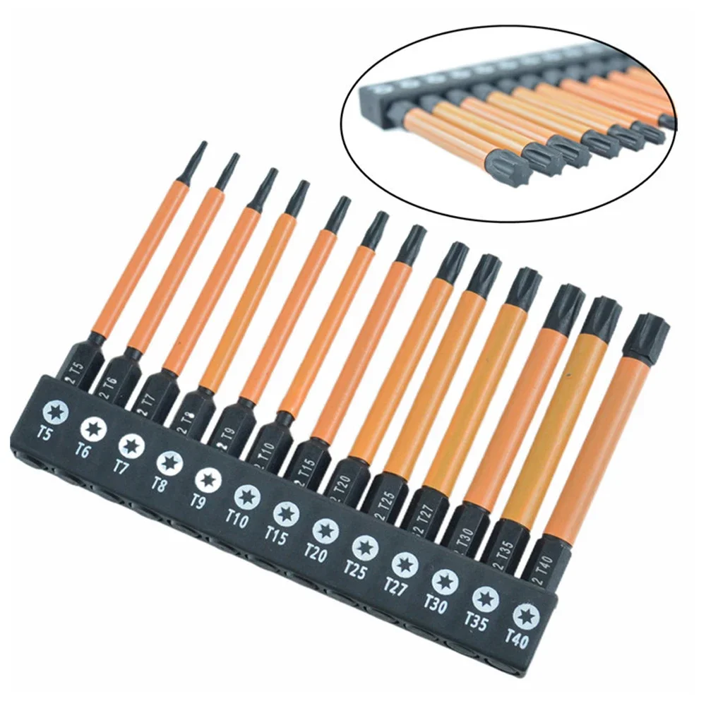 S2 Steel Hex Allen Wrench Drill Bit Set