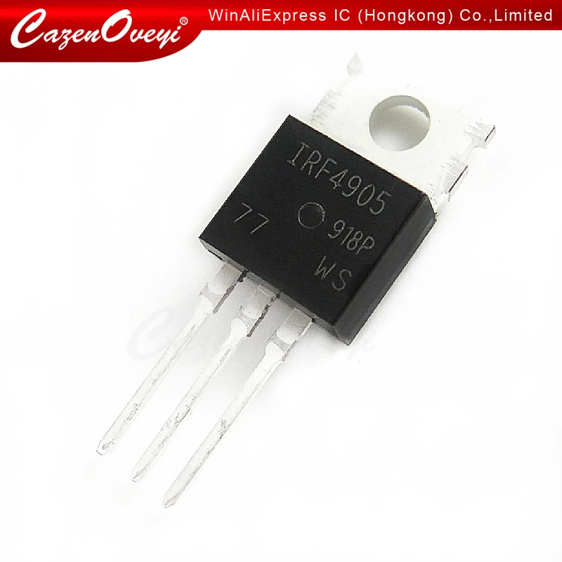 10 teile/los IRF4905 IRF4905PBF TO-220 MOS FET P kanal feldeffekt 74A 55V 200W neue original auf Lager