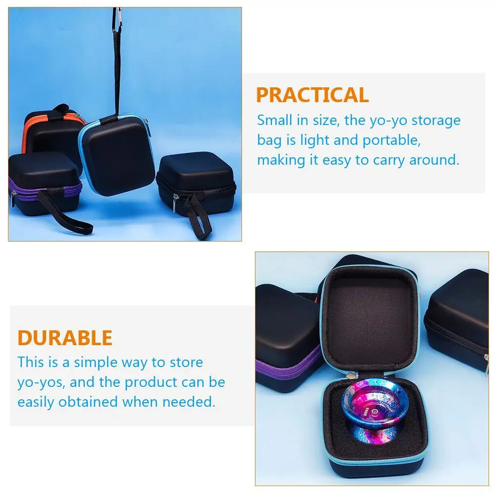 Yo Yo-yo Bag The Tote Yoyo Pouches Storage Ball Hard Cases for One Plastic Boxes