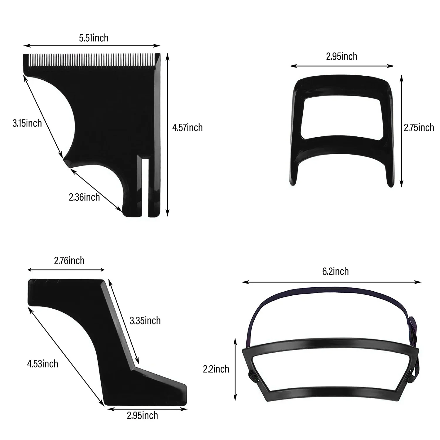 Precision Beard & Hairline Shaping Grooming Kit