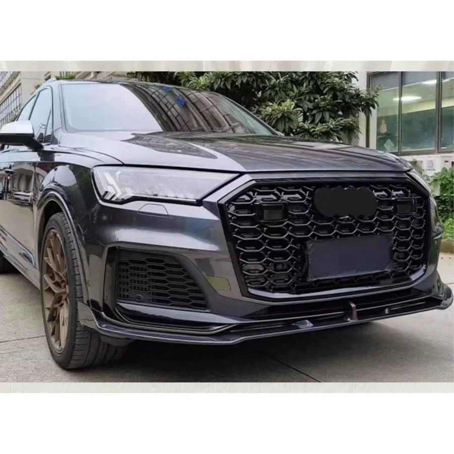 

Передний бампер решетка капота гриль для Audi Q7 SQ7 2021 2022 2023 Стайлинг автомобиля для SQ7 стиль для RSQ7 гриль автомобильные аксессуары