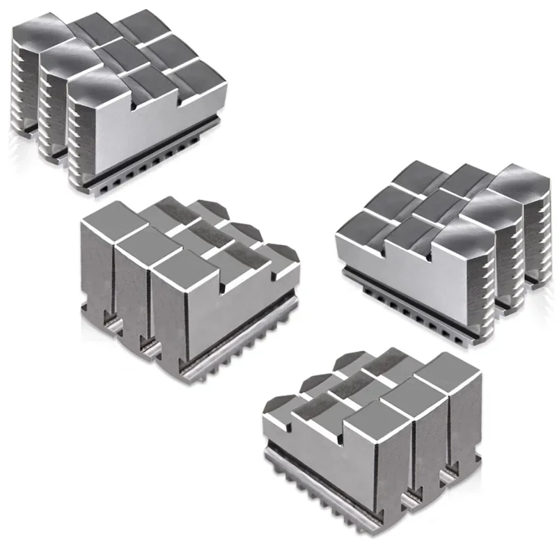 Chuck Three Jaws K11-80 K11-100 K11-125 K11-130 K11-160 K11-200 Universal Three-jaw Chuck Card Foot 3Pcs/Set Mechanical Lathe collet chuck