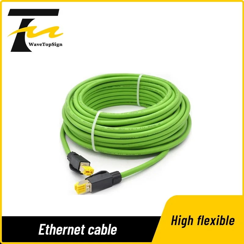웨이브탑사인 고유연성 산업용 이더넷 케이블, 프로피넷, 이더캣, 캔오픈 이더넷..