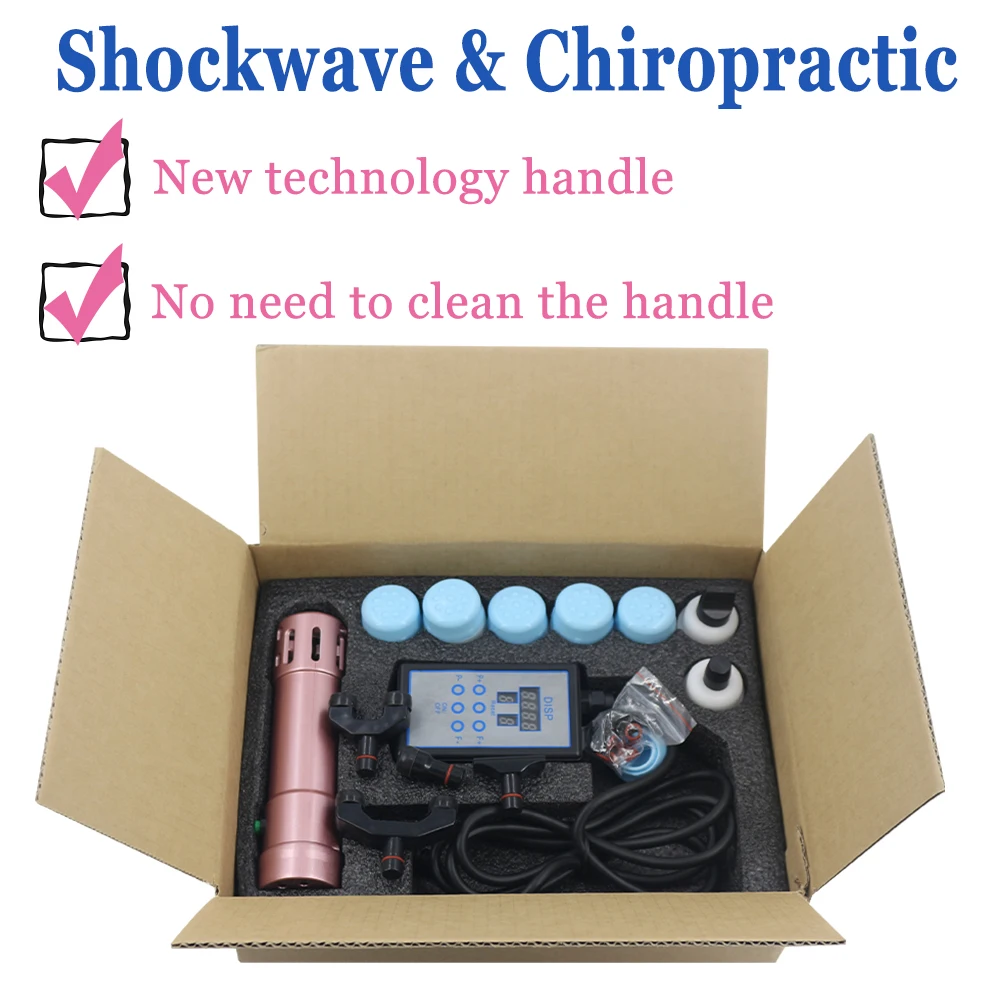 

ED Shockwave Therapy Machine Extracorporeal Shock Wave Physiotherapy Device Erectile Dysfunction Pain Relief Body Relax Massager