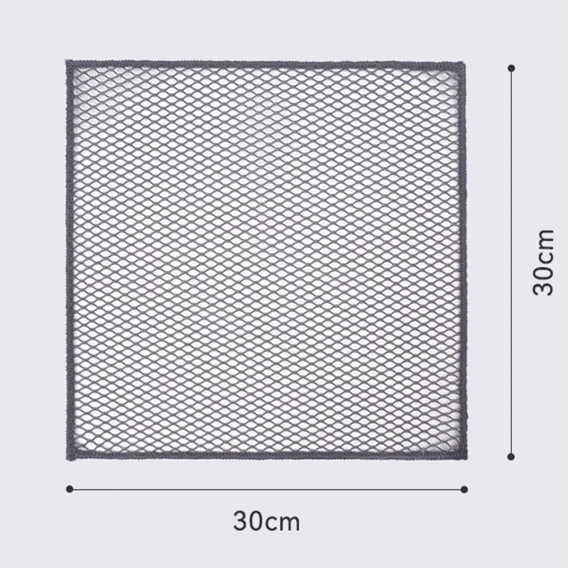 5PCS Mesh Dish Cloth for Washing Dishes Non-stick Oil Stove Scouring Pad Quick Dry Gas Stove Cleaning