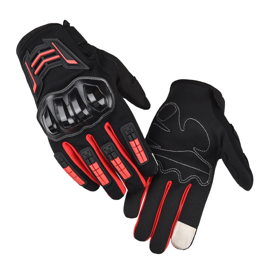 Riloer Motorradhandschuhe Für Männer & Frauen – Vollfinger, Touchscreen, Wasserdicht, Rutschfest