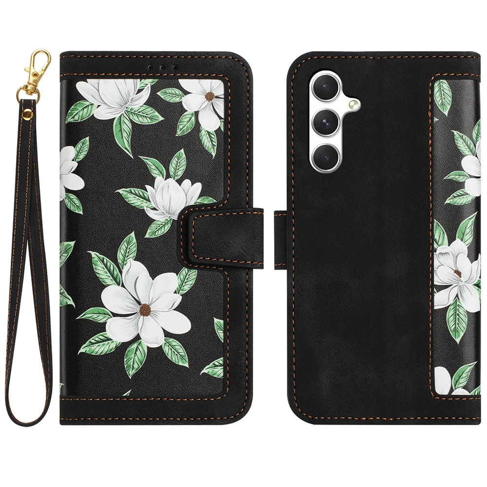 Leather Flip Wallet Case with Card Slot Cover