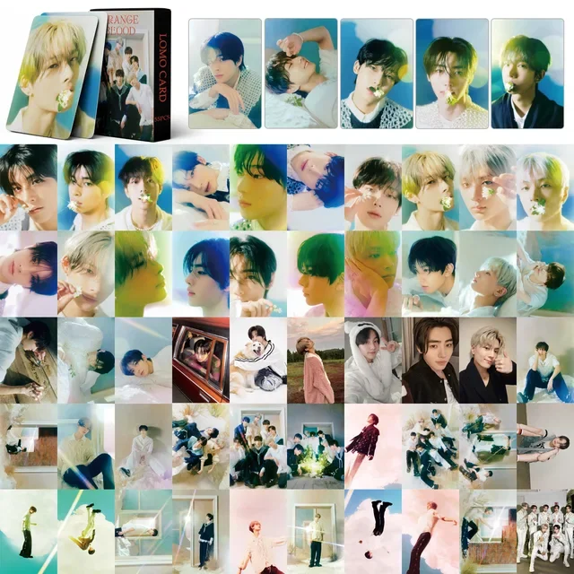 55Pcs KPOP Idol Boy New Album 2025 SEASON'S GREETINGS Lomo