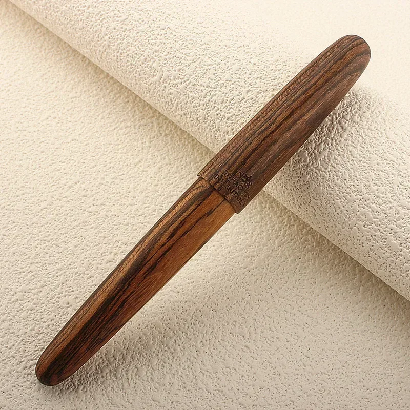 Jinhao 9056 천연 나무 만년필 수제 EF/M/F 펜촉 잉크 펜, 변환기 포함, 학교 사무실 용품, 문구 PK 9019