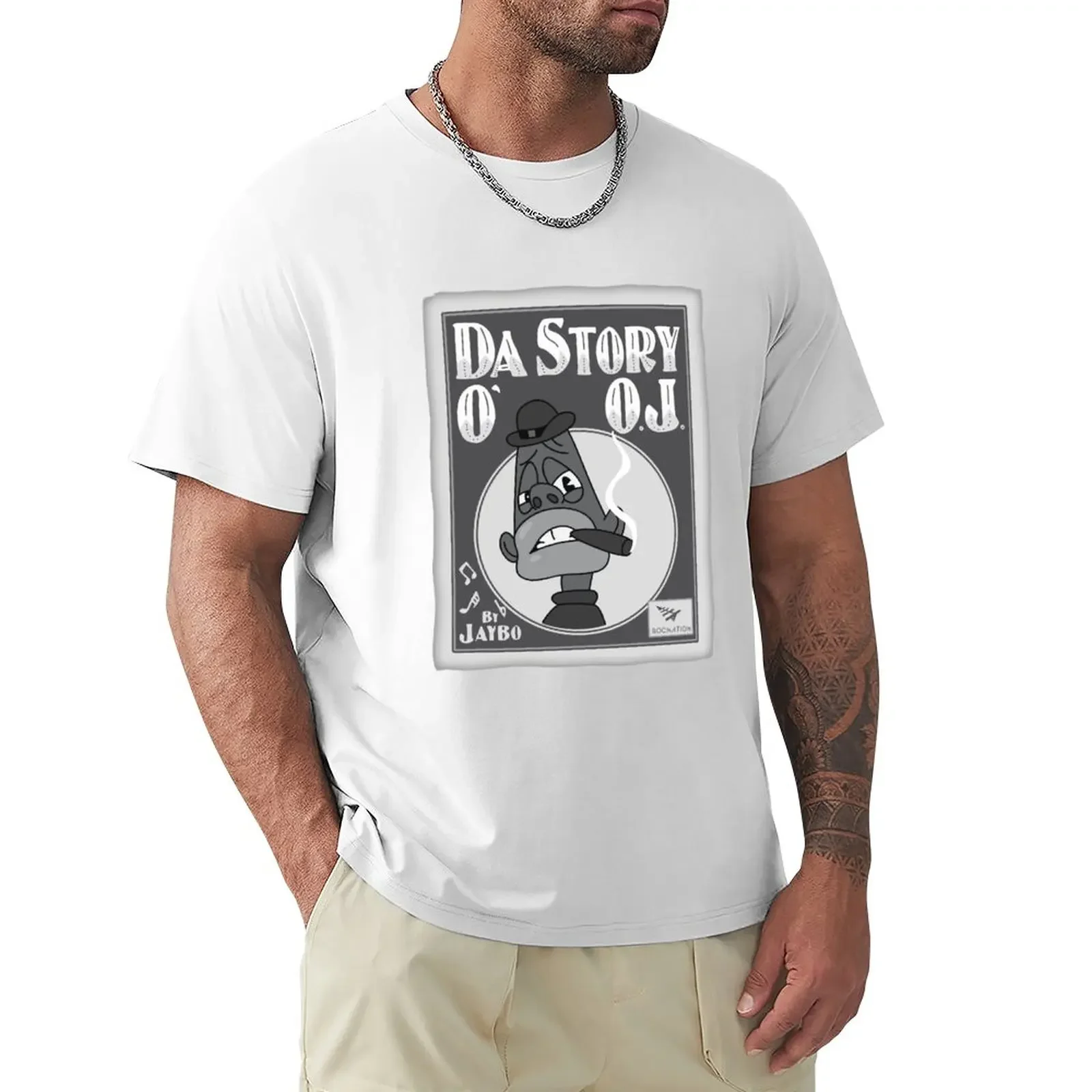 

Da Story O' O.J. Stamp T-Shirt sublime summer clothes anime men clothes