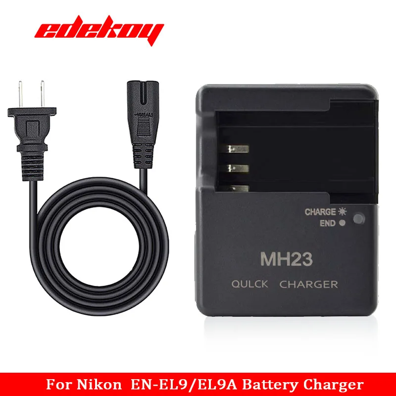 Charger Adapter Battery Charger Battery Charger Adapter MH-23 MH23 Battery Charger For Nikon EN-EL9 ENEL9A Camera D40 D50 D60 D70 D300 D700 D5000 D5100 D3000