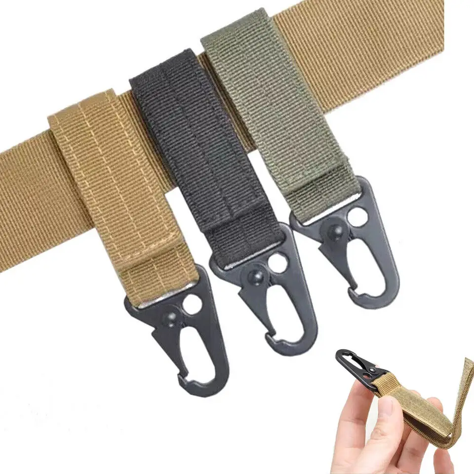 MOLLE Tactical Gear Clip with HK Hook