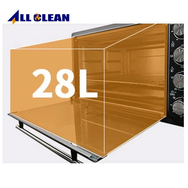 Dual Cooking Zones Countertop Oven Compact Stainless Steel Programmable Temperature Control Household Outdoor Toaster
