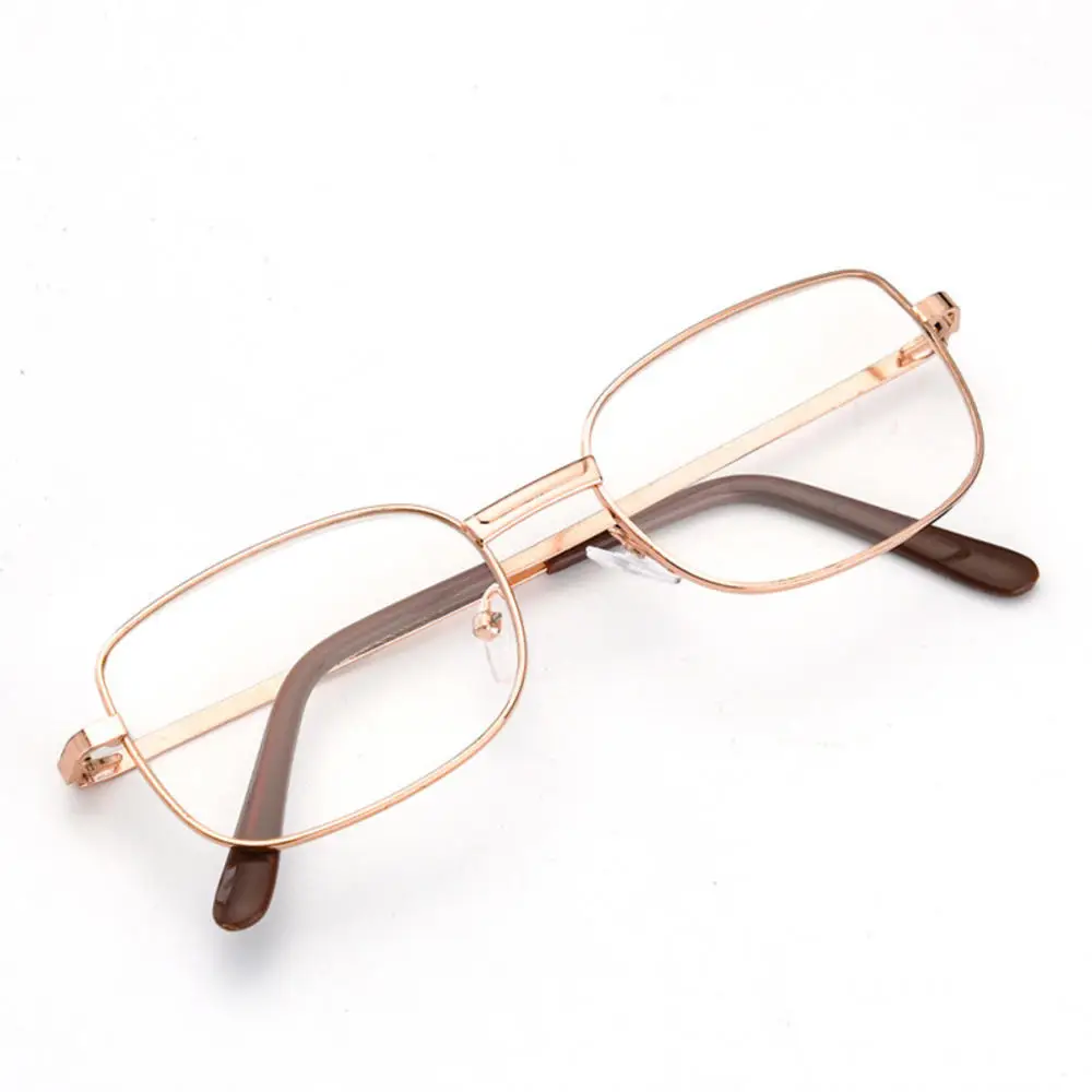 Metallrahmen-Lesebrille Anti-Blau-Licht Ultra-leichte Brille Anti-Müdigkeit Transparentes Tragbares Geschenk für Eltern Brillen. – Detail 2