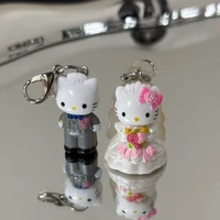 Hello Kitty Keychain KT Mushroom Keyring Backpack Pendant Hanging Charms Party Supplies Cute Party Favor Gifts 1