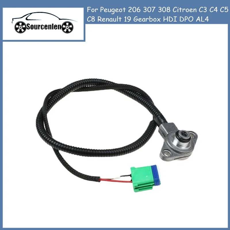 

7700100009 252924 IERNA Transmission Pressure Sensor For Peugeot 206 307 308 Citroen C3 C4 C5 C8 Renault 19 Gearbox HDI DPO AL4