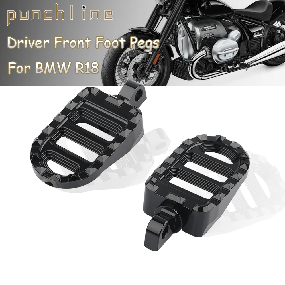 

Fit R18 Driver Front Foot Pegs For R 18 100 R18 Classic R18B R18 Transcontinental 2020-2023 Rider Footrests Pedals