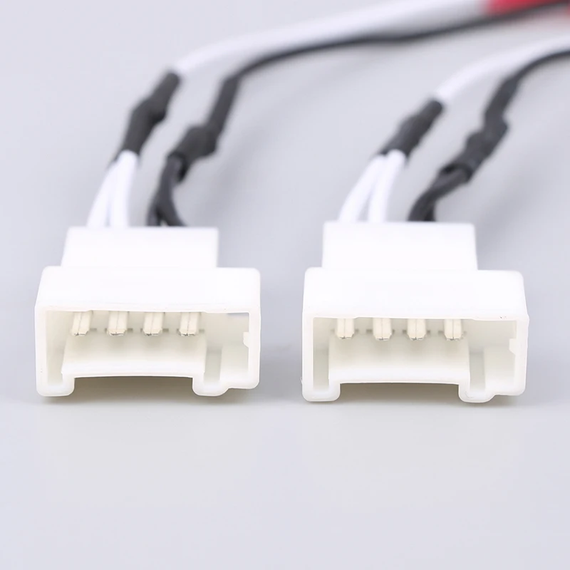 Audio Cable Car Wire Cable Adapter Audio Speaker Cable Car Stereo Accessories Audio Speaker Wiring Kit Electronic Wire Cable Electrical Wire Cable 2Pcs Car Tweeter Dash Front Speaker Wire Harness Cable Adapter Fit for Toyota Tacoma 2016 2017 2018