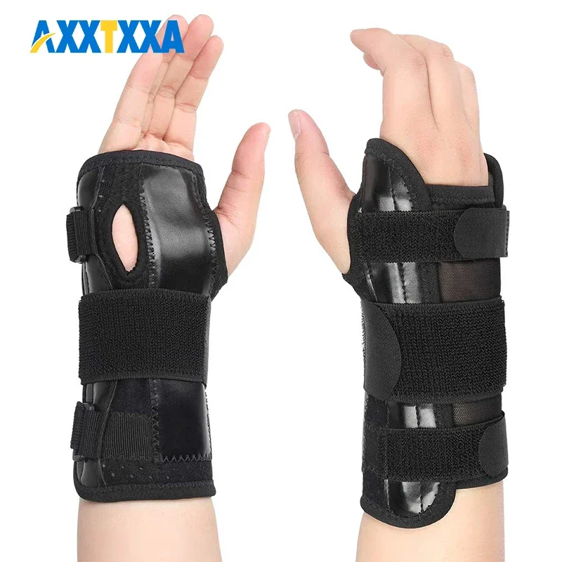 1PCS Wrist Brace for Carpal Tunnel Night Sleep Support Arthritis Tendonitis Compression Hand Support Wrap with Splints sports wrist guards