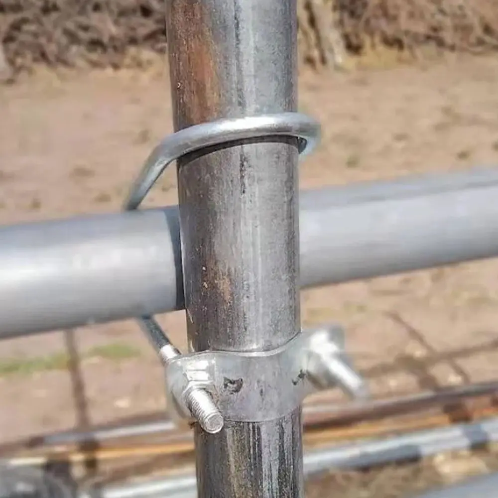 Galvanized Steel U Bolt Clamp Connector for Hose Pipe