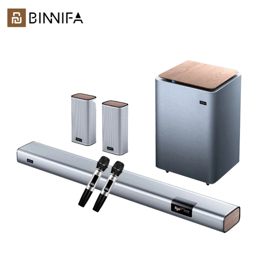 Binnifa 5.1 Channel Home Theater System Live3d 5.8g Antiinterference