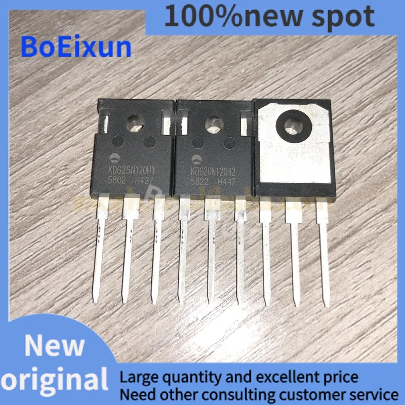 

10Pcs KDG25N120H1 or KDG25N120A1 or KDG30N120H2 or KDG40N120H1 or KDG40N120G TO-247 25A 1200V Power IGBT