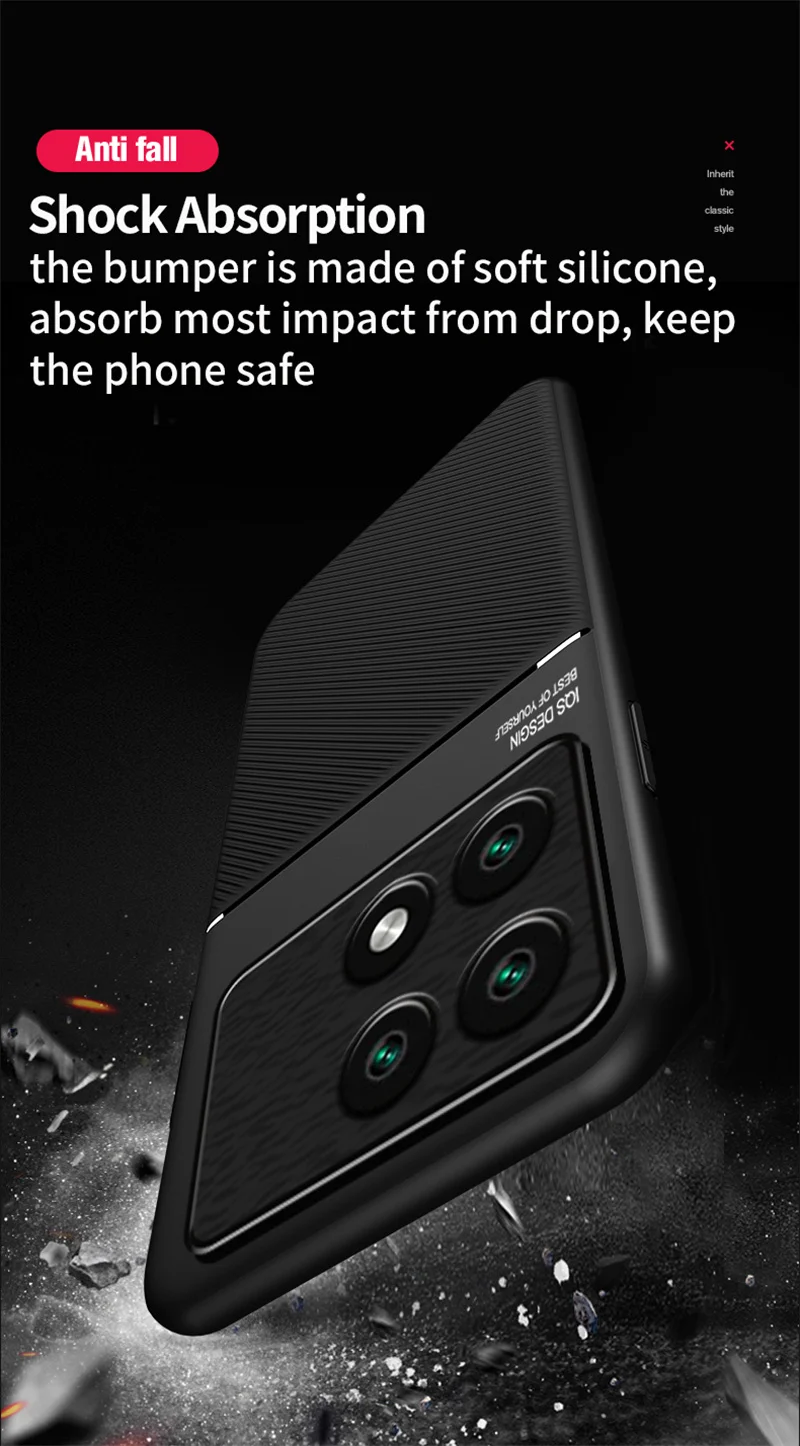 Car Magnetic Holder Leather Cover For Xiaomi Poco X6 Pro 5G Case Silicone Protect Funda Pocox6pro Poko Little X6pro X 6 Pro 6X Sdac71eba60744ceeb30a1b9cf01c7de7Q