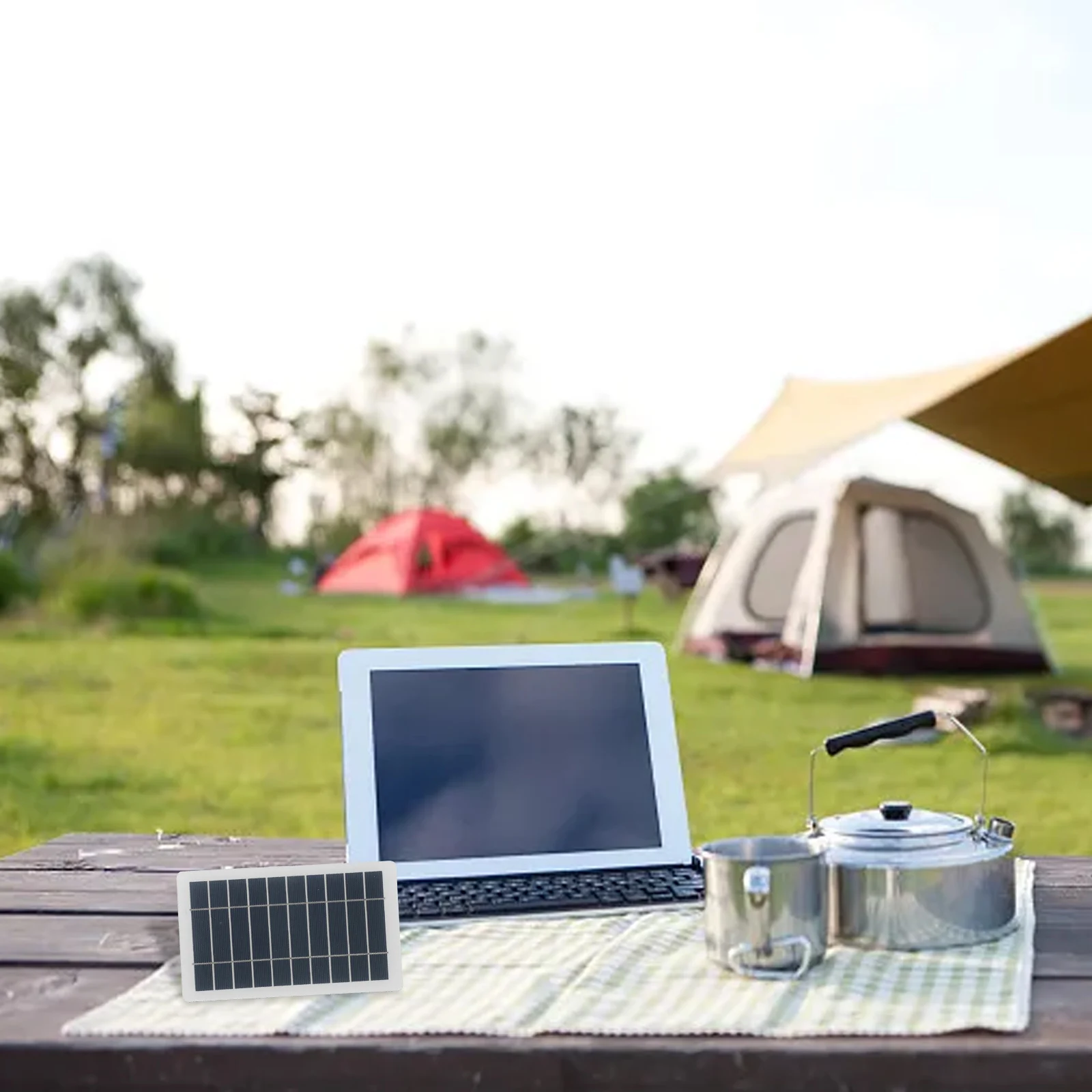 Portable Solar Charger for Camping - Efficient and Fast Charging for Travel