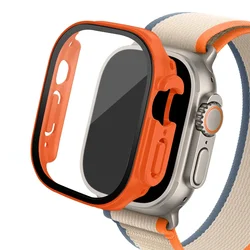Robuste Schutzcase für Apple Watch Ultra mit gehärtetem Glas Bildschirmschutz