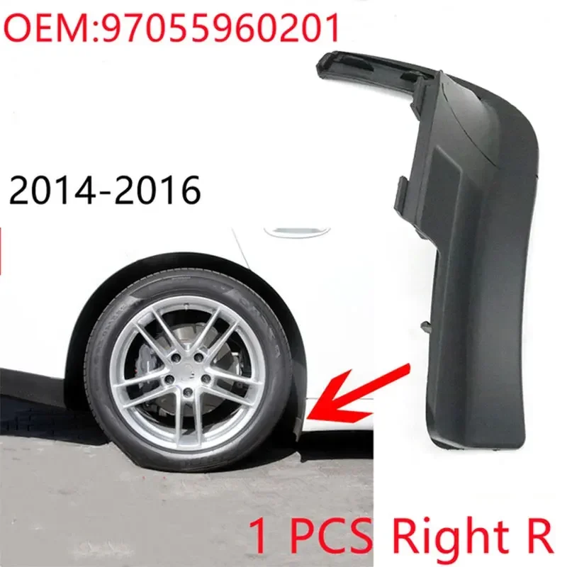 A-Premium 4PC Mud Flaps For Porsche Panamera 2017-2020 - Front & Rear Splash Guards Set