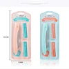Hot Eyebrow Trimmer 10 Razors Eye Brow Shaper Portable with Shaver Face Razor Blade Facial Hair Remover Makeup Tools Women ins 6