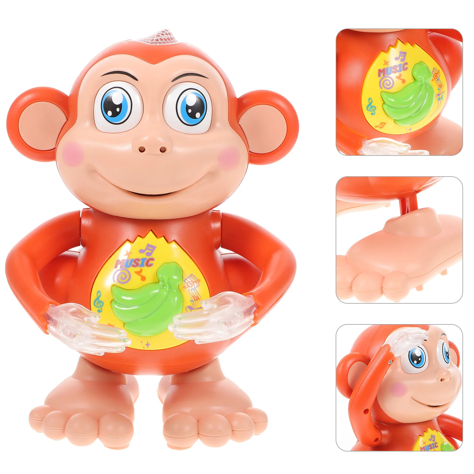 

Dancing Monkey Swinging Toy Kids Present Lovely Electric Children Musical Plaything