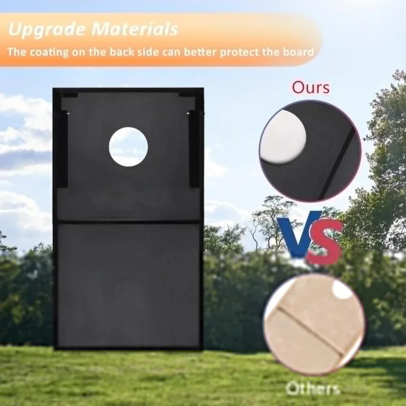 Cornhole Set with 8 Bean Bags and Carrying Case 4