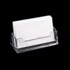 1/2/3/4/5/10pcs Clear Desk Shelf Box Storage Display Stand Acrylic Plastic Transparent Business Card Holder Place Card Holder 3