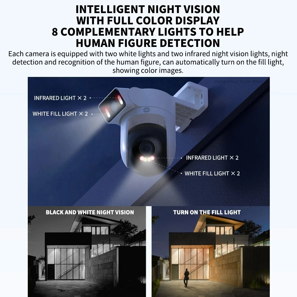 NEW Xiaomi Outdoor CW500 Dual Camera Version IP66 3
