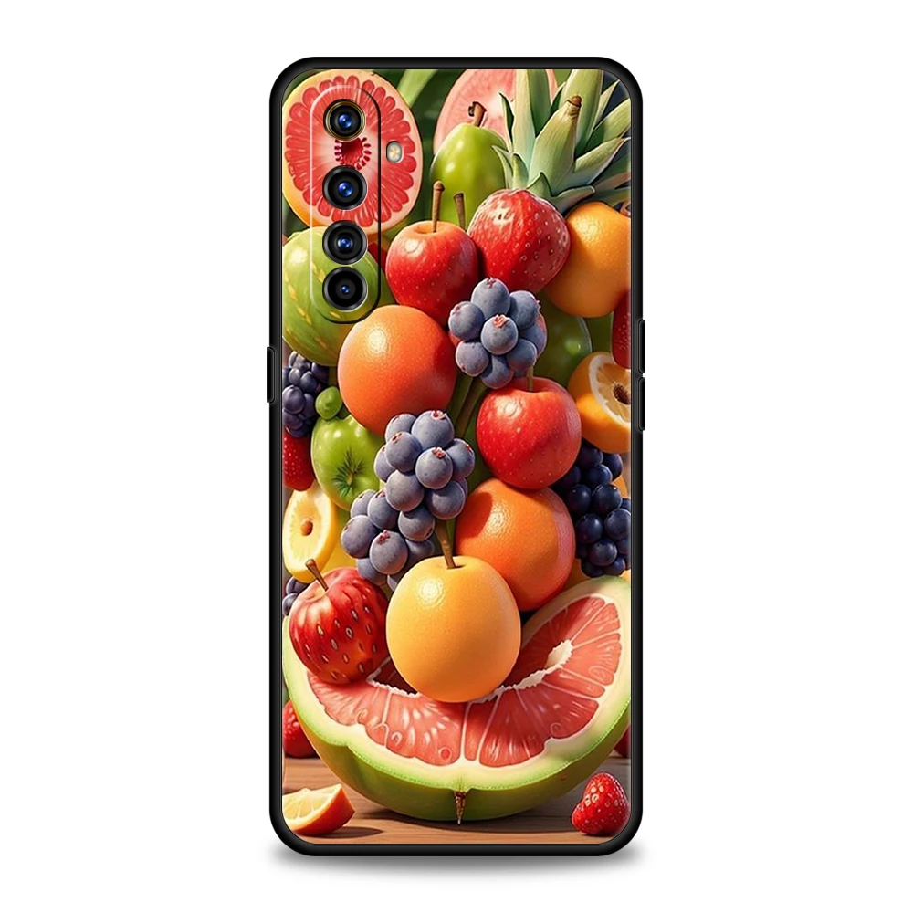 Cartoon Fruit Shockproof Silicone Phone Case
