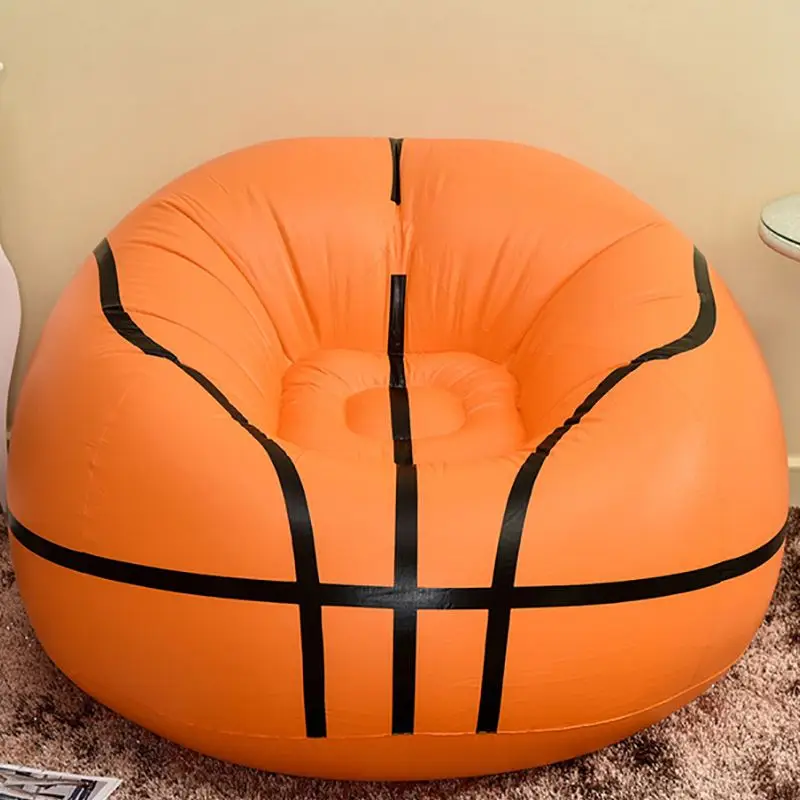Sports Ball Large Basketball Bean Bag Chair Pvc Bean Bag Sofas