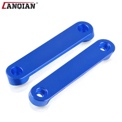 Motorcycle Front Axle Copper Plate Decorative Cover (Blue with screws)