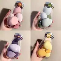 Makeup Sponge Puff Set Beauty Egg with Box Face Powder Foundation Cream Cosmetic Sponges Powder Compact Puff Beauty Makeup Tools 2