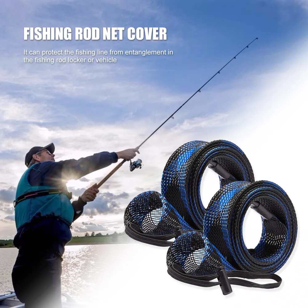 Fishing Rod Protective Cover  Spinning Fishing Rod Sleeve - 2pcs