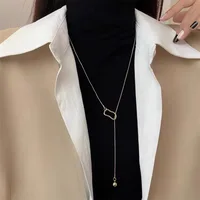 64cm Cool Silver Color Sweater Chain Women's Long Design New Chinese Style Sweater Chain Wholesale Jewelry - Image 4