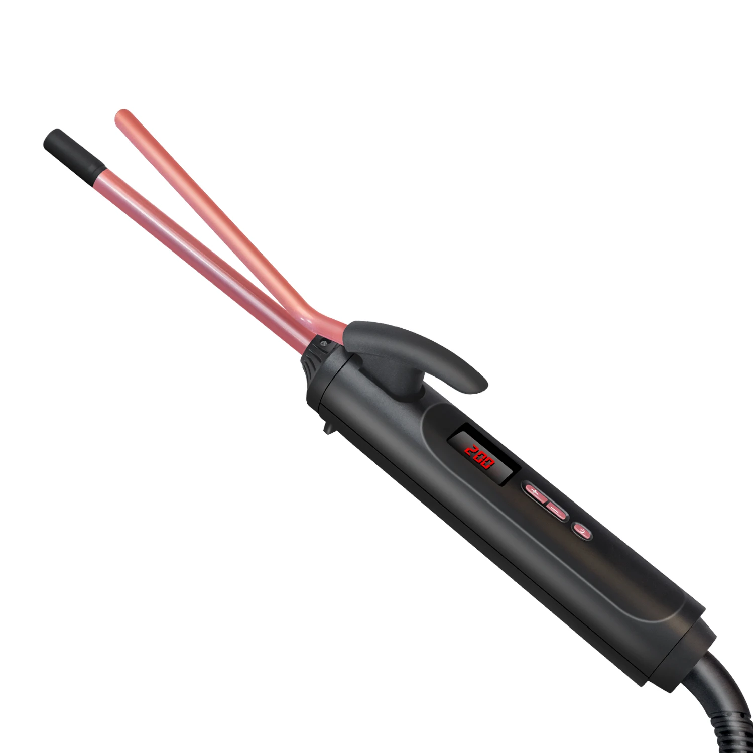 

9/26MM Hair Curling Iron Professional Salon Styler Hair Curling Wand Manual Rotating Wave Styling Tool Clip Curling Bar
