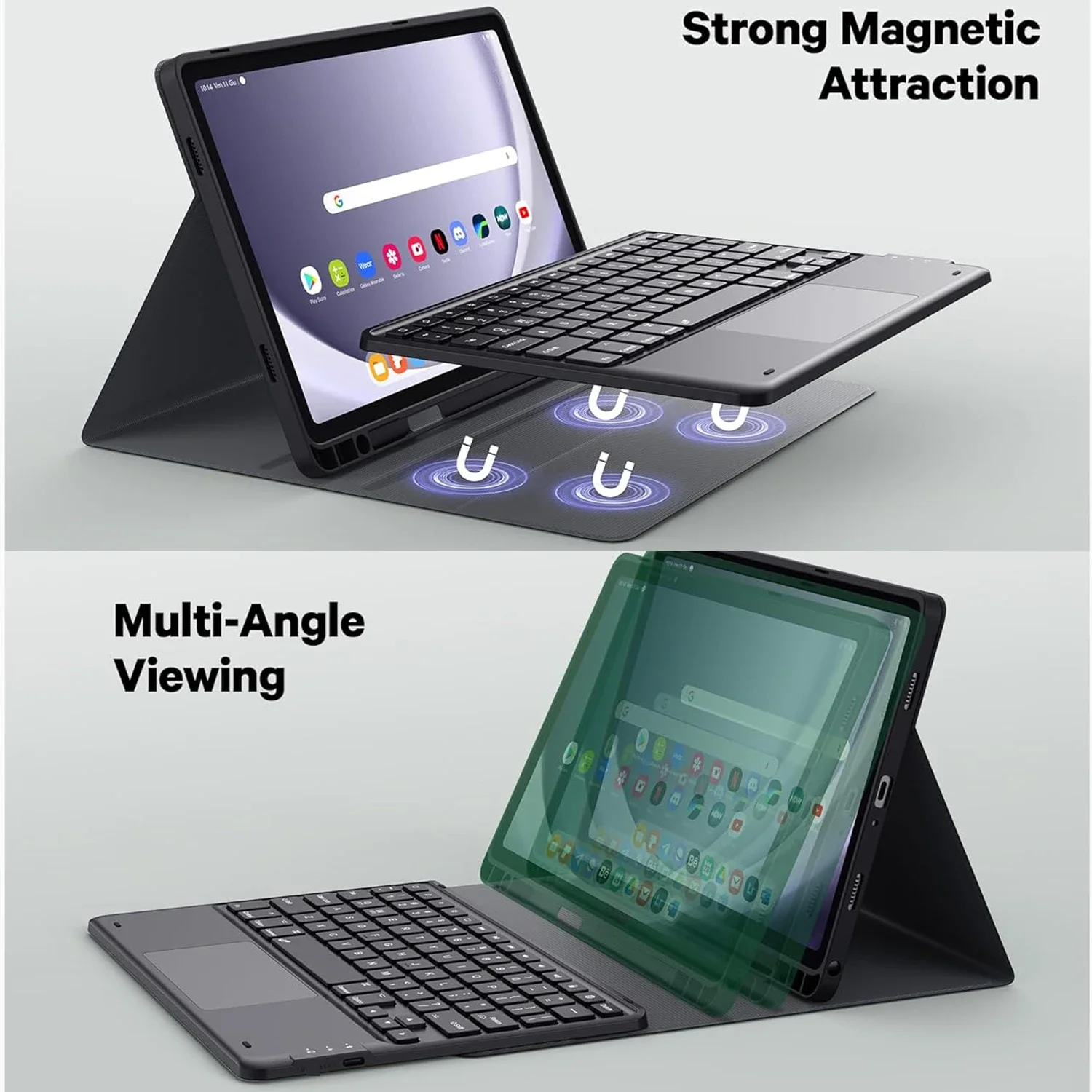 Bluetooth Keyboard Cover Case