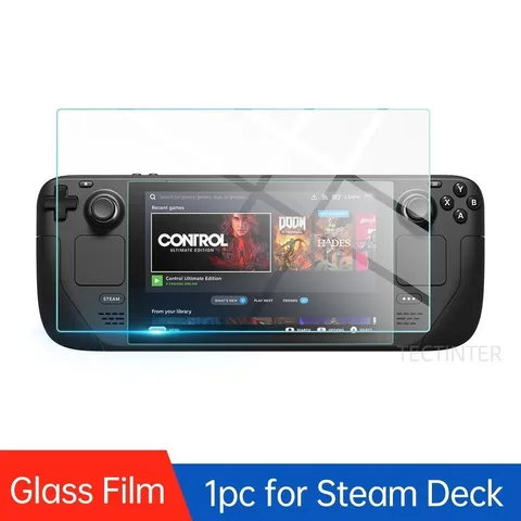 Screen Protector Guard Film for Valve Steam Deck Game Console 9H Premium Tempered Glass for Steam Deck Accessories