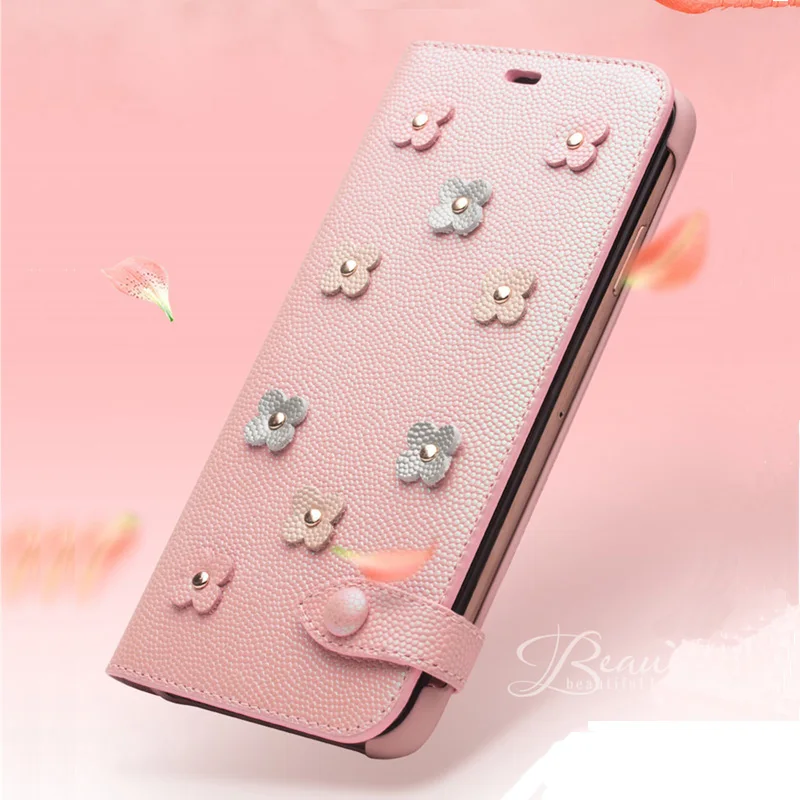 

Роскошный кожаный 3D чехол для Apple iPhone XS MAX с цветком вишни Fran-BL, Женский чехол для iPhone X XR XS